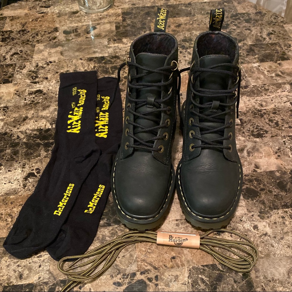 Dr Martens - Black Boots Size 8